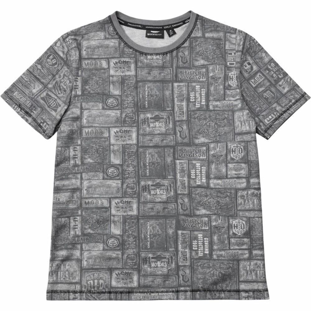 Harley-Davidson All Over Print Biker T-Shirt XXL